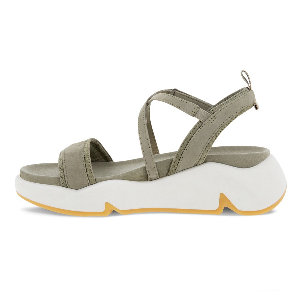 ECCO Womens Sandals Grey - Chunky - XIQ-038251